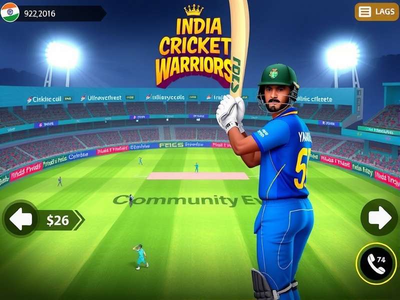 India Cricket Warriors Gameplay Screenshot